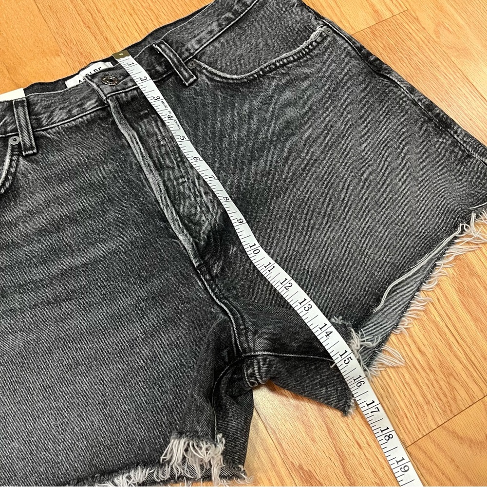 Agolde Dee Grey Jean Short Moxy - Picture 11 of 13